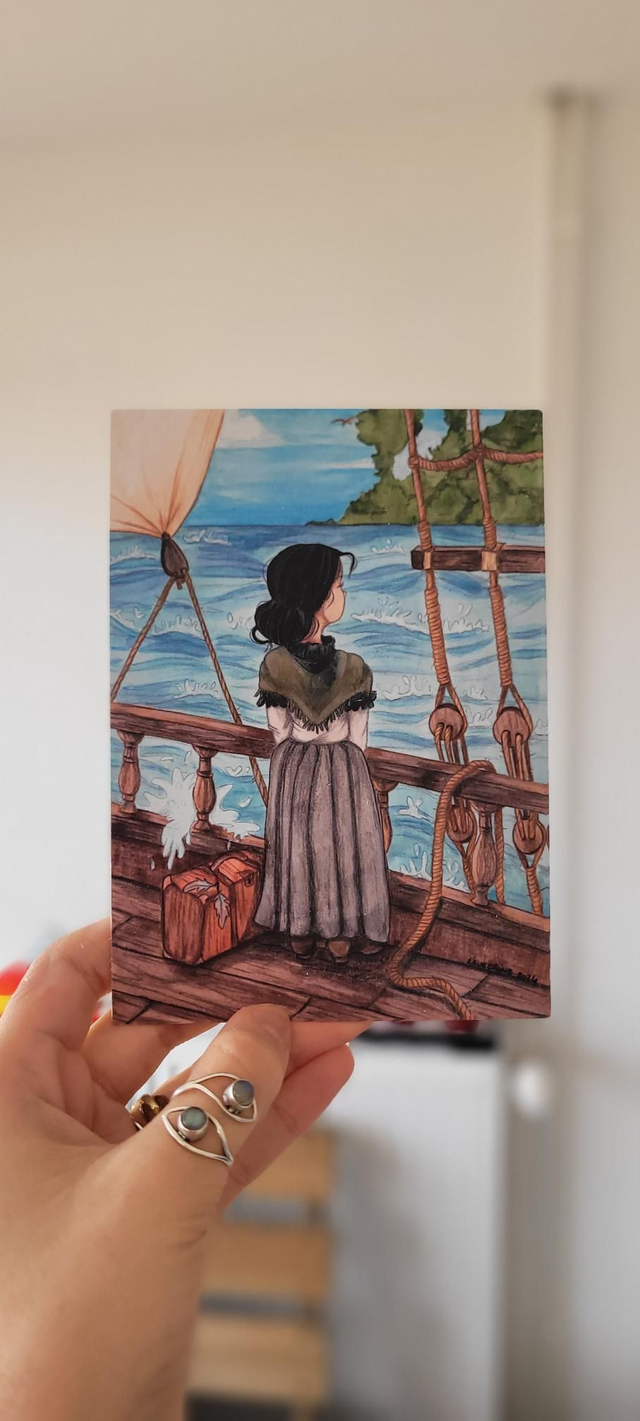 Carte postale Temika-May