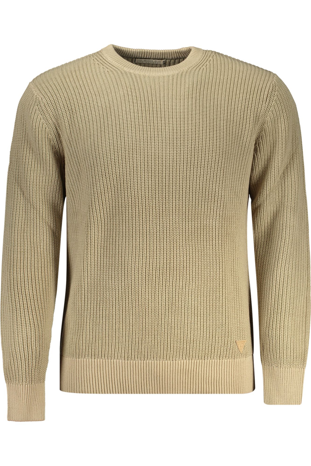 10322GUESS JEANS MAGLIA UOMO BEIGE