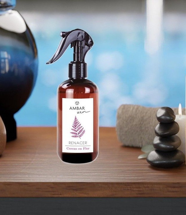 Spray d'ambiance multi-usage Ambar Zen " Fleur de cerisier "