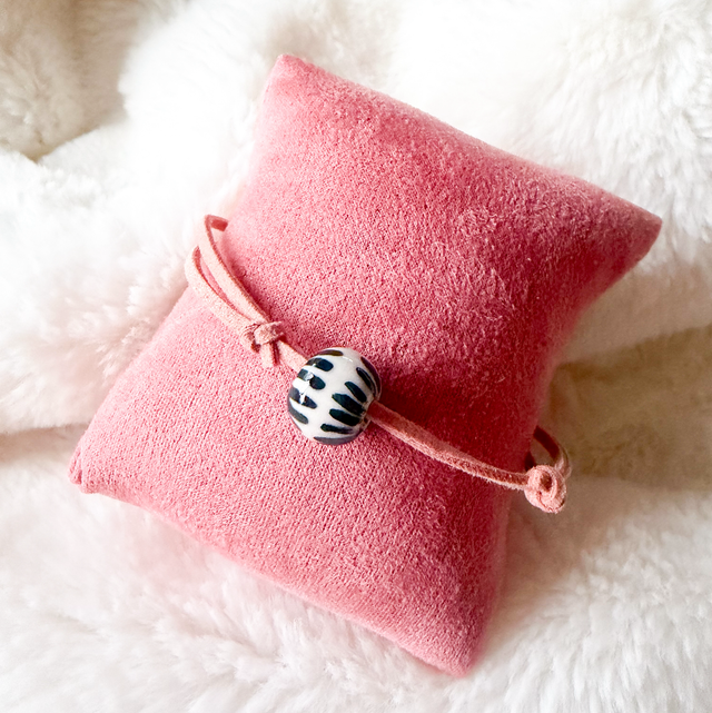 Bracelet PERLE de porcelaine