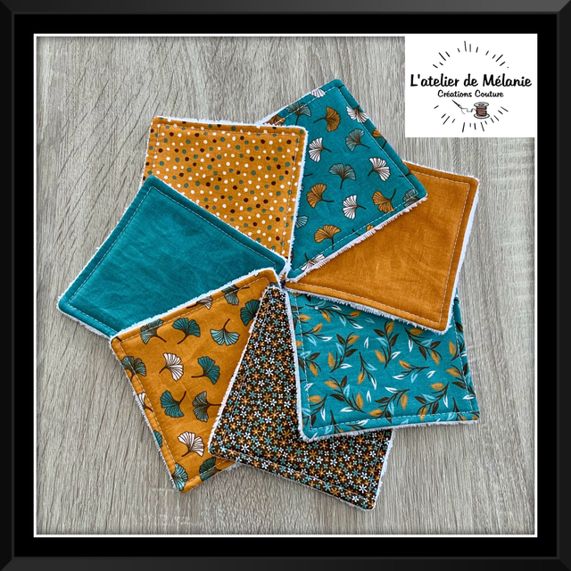 Lot 7 lingettes démaquillantes
