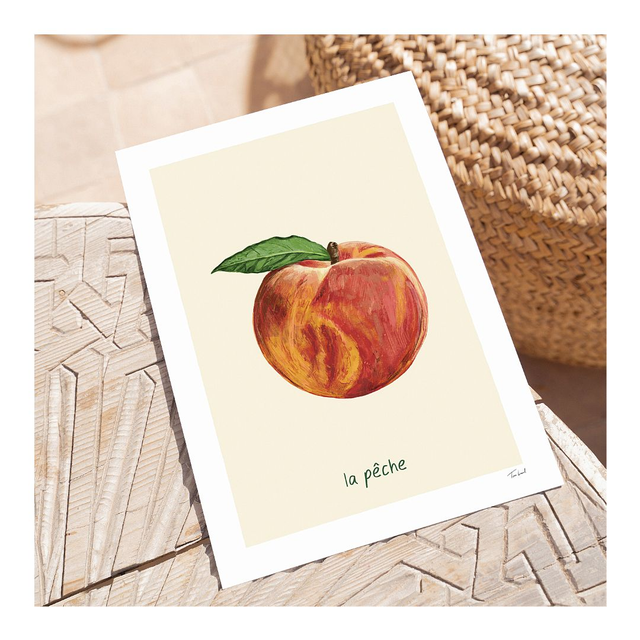 &#039;La peche&#039; art print