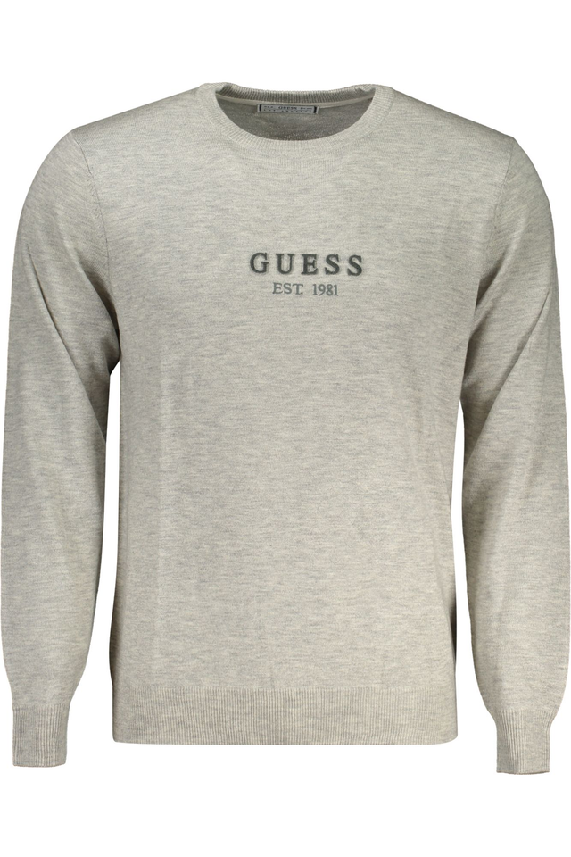 10319GUESS JEANS MAGLIA UOMO GRIGIO