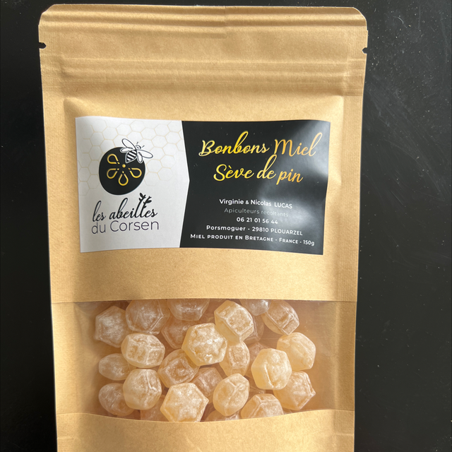 Sachet de bonbons Miel Sève de pin
