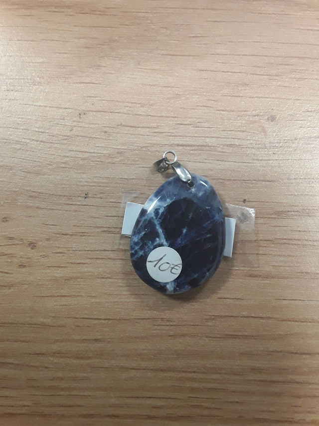 Pendentif en Sodalite