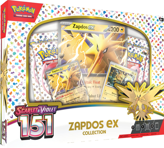 Zapdos ex Collection Box