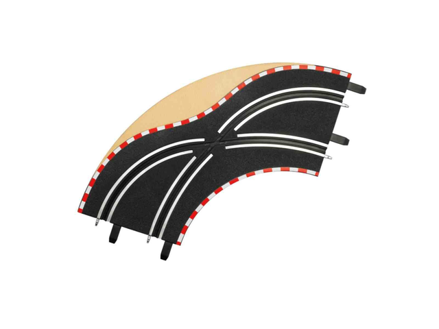 Digital143 / GO!!! 2 changements de voie courbe carrera 20061655