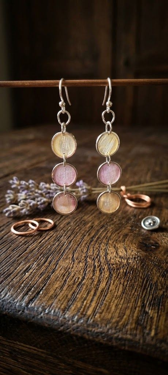 Pure Dalhia Boucles D'oreilles Pendante
