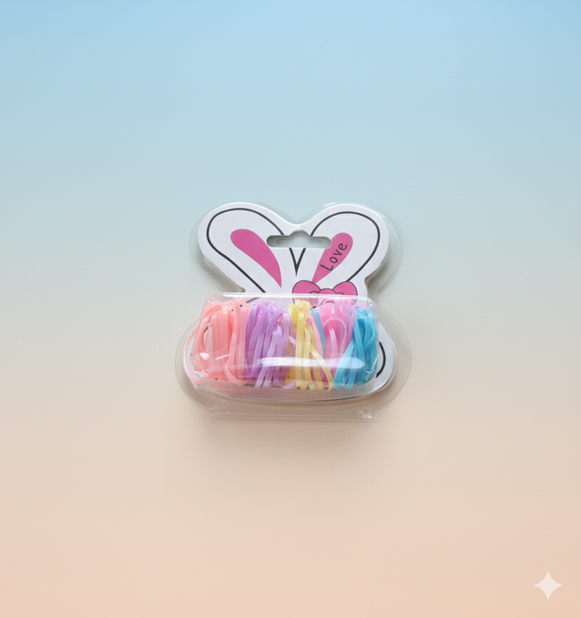 Elastiques multicolore 