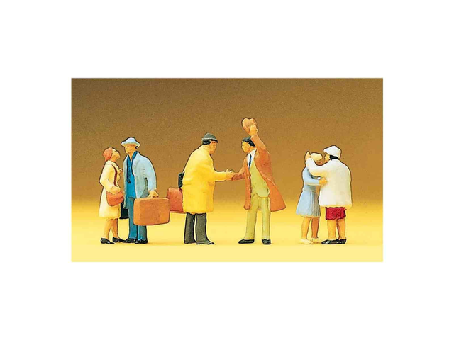 scènes d&#039;accueil Preiser 10028 H0