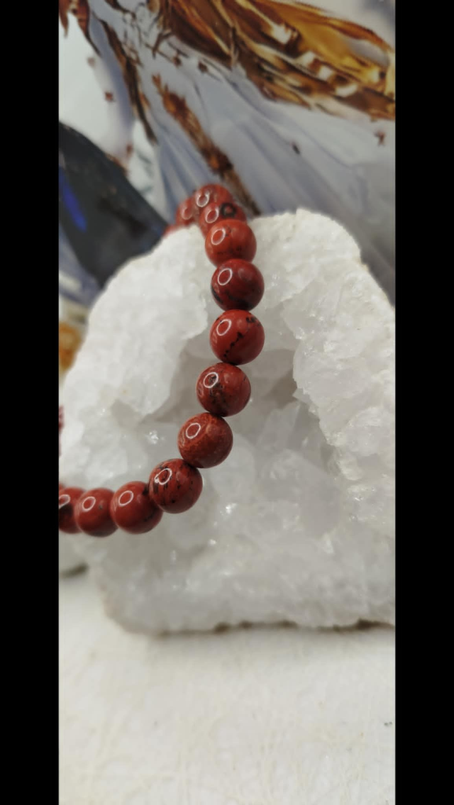 Bracelet en Jaspe Bréchique – Collection Minimal Touch