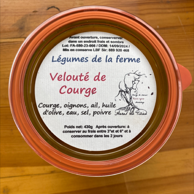 Velouté de courges 