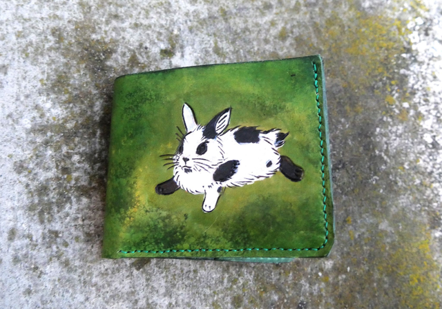 Petit Porte feuille Lapin