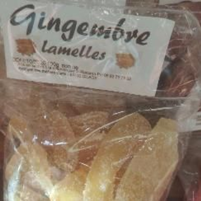 Gingembre lamelles 100g