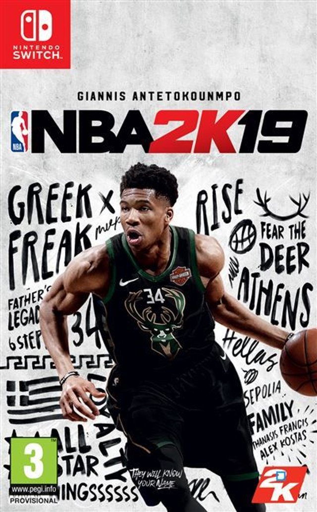 NBA 2K19 Jeu vidéo Nintendo Switch. Neuf