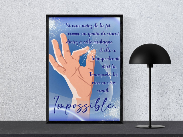 La foi qui déplace les montagnes