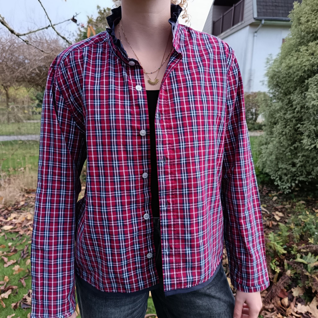 Chemise upcyclée 