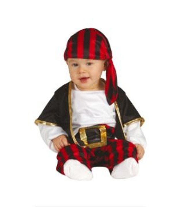 CARNEVALE , COSTUME BABY PIRATA  12 24 MESI