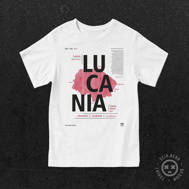 Lucania - Tshirt Bianca