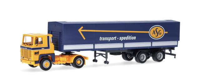 Scania 141 Transport Spedition ASG Herpa 1:87