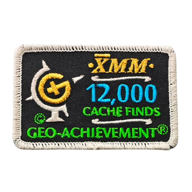 Patch "Milestone" 12,000 Cache Finds