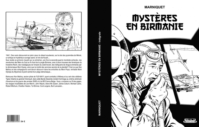 MYSTERES en BIRMANIE (Titage de tête noir et blanc)