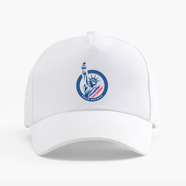 Casquette blanche pour colmar