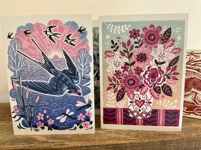 ‘Small’ A6 Greetings Card