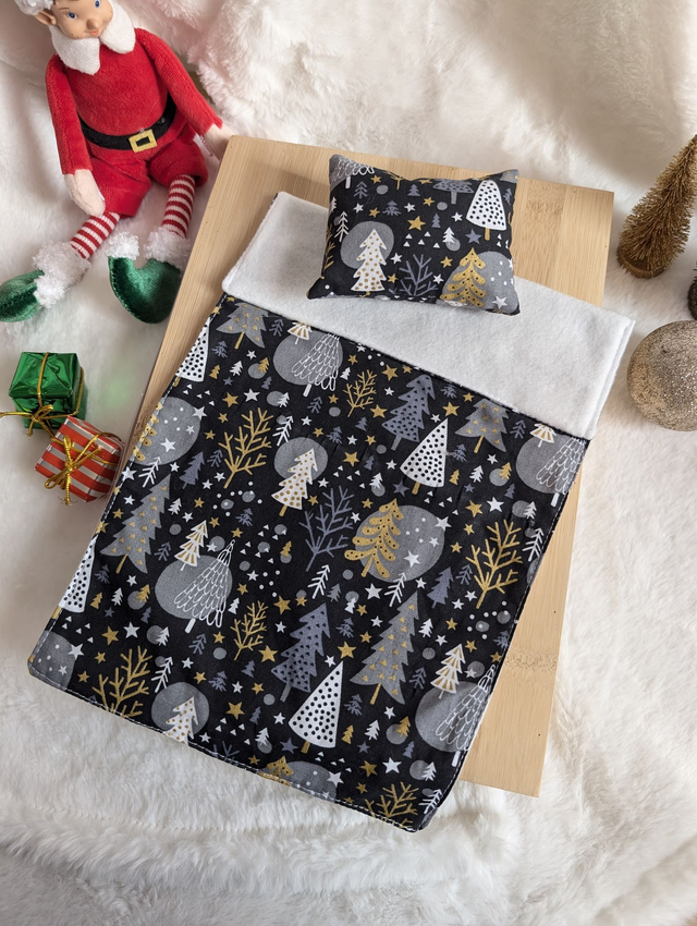 Parure de lit pour lutin farceur fait main 