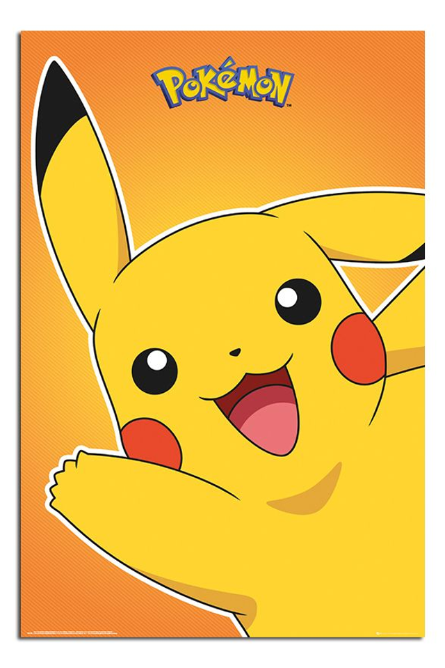 Pikachu Waving Maxi Poster