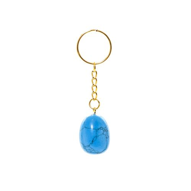 porte clef turquoise