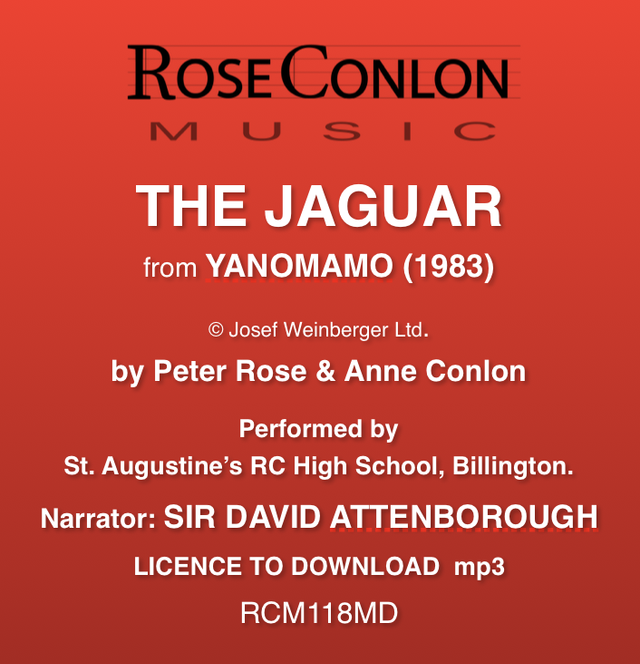 THE JAGUAR RCM118MD (mp3) from Yanomamo 1983  by Peter Rose &amp; Anne Conlon