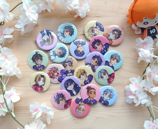 HQ!! Button (Clearance)