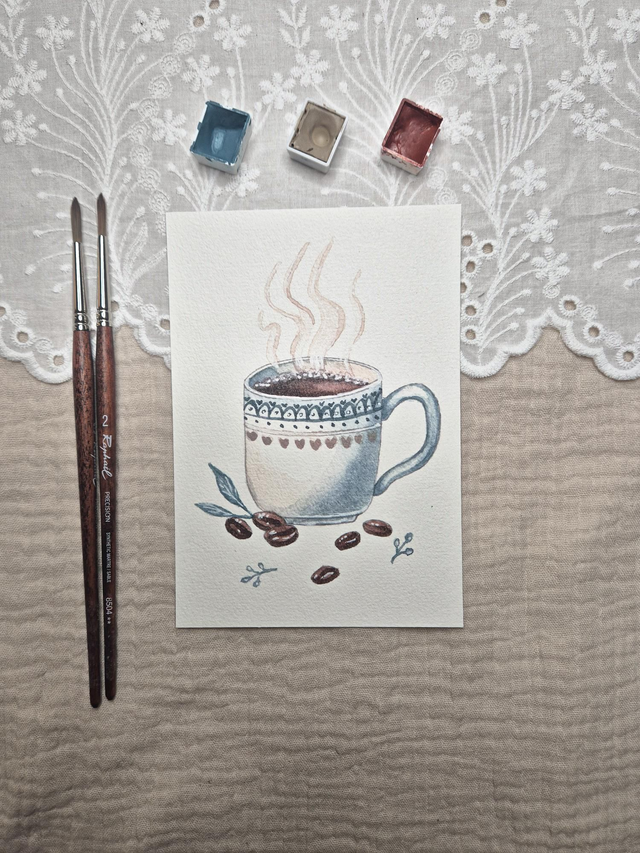 Carte "Tasse de café" (A6) 