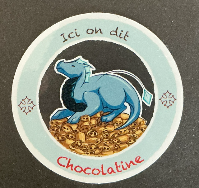Ici on dit chocolatine - Stickers 