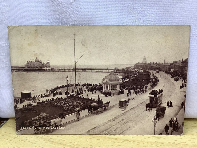 Morecombe, East End, Lancashire, Posted 1913 Photochrom Co. Ltd Antique Postcard Our Ref No. R594 £2.50
