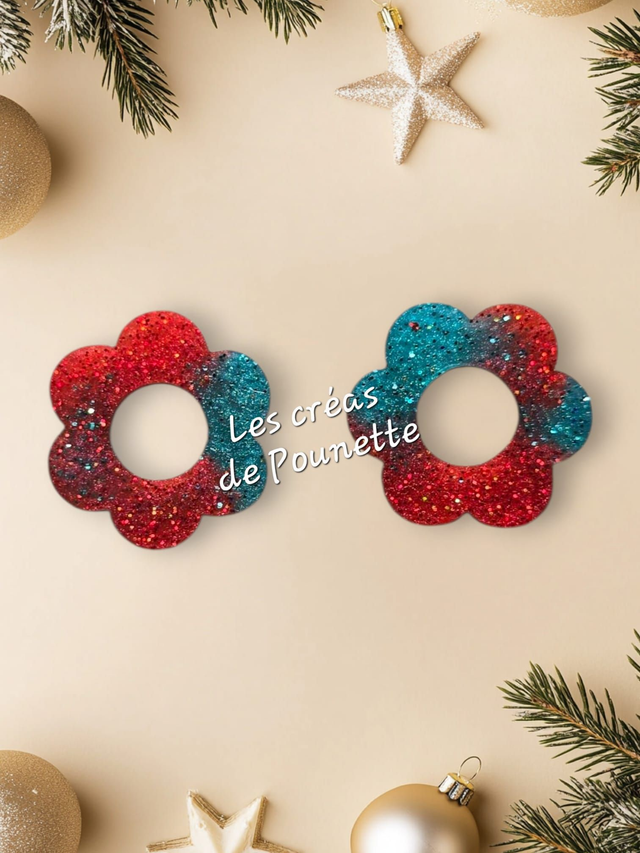 Les pampilles rouges et vertes