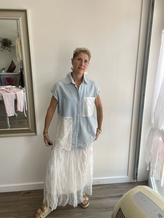 Tunique jean s/m et l/xl