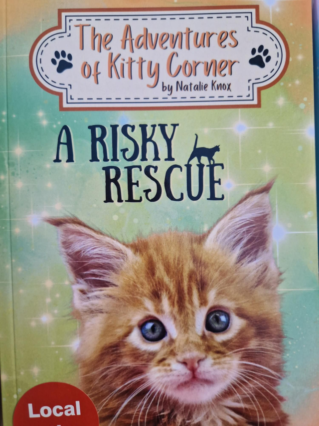 (Age 7+) The Adventures of Kitty Corner 1: A Risky Rescue