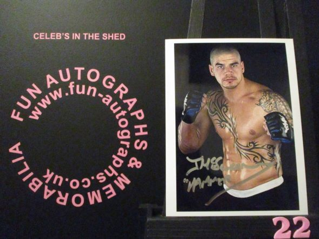 James 'The Hammer' McSweeney Authentic Autographed 6x4.5 Photograph (G22)