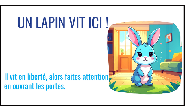 Stickers Lapin