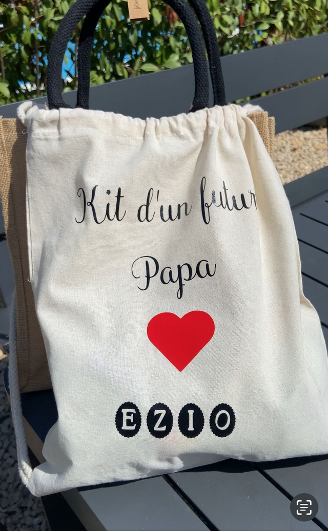 Sac à dos coton kit de survie