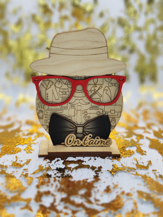 Bonhomme rigolo papa