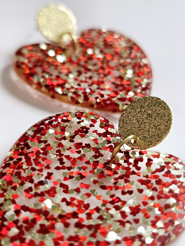 KISS'KISS PTITES COEURS ROUGES & DORES