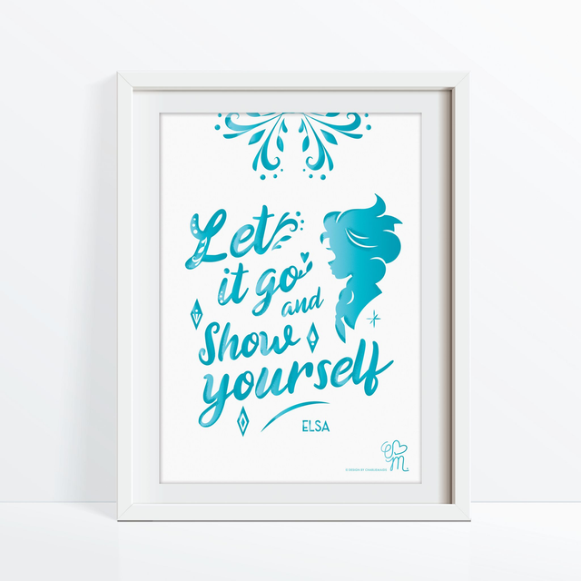 Illustration Ornement | Elsa Frozen