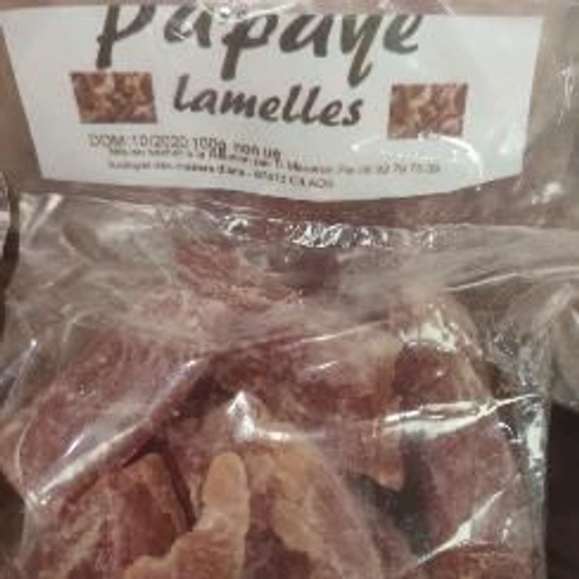 Papaye lamelles 100g