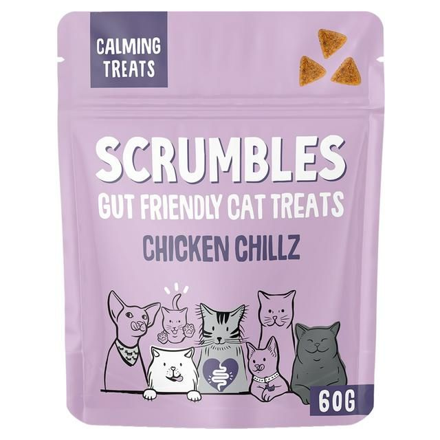 Scrumbles Chillz Calming Cat Treats 60g