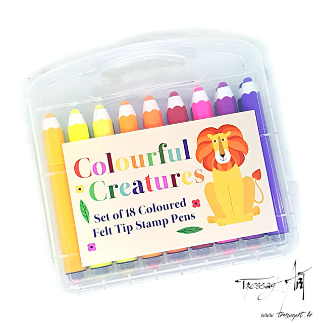 REX LONDON - FEUTRES TAMPONS PAR 18 - RE004