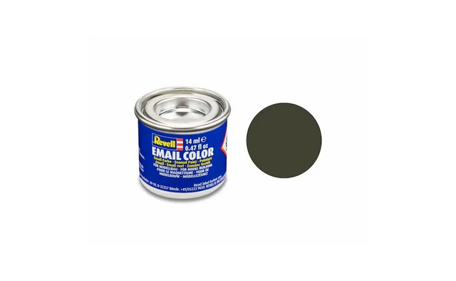 peinture email jaune olive mat revell 32142