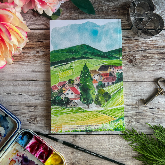 Carnet « vignoble alsacien » A5